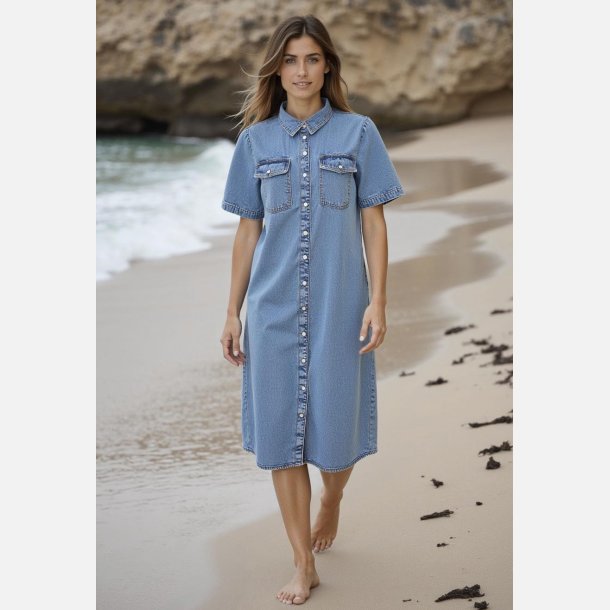 Jarla denim kjole