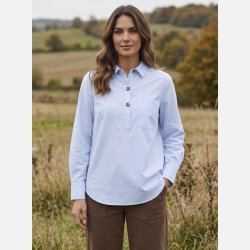 Cecilie bluse - lysbl�