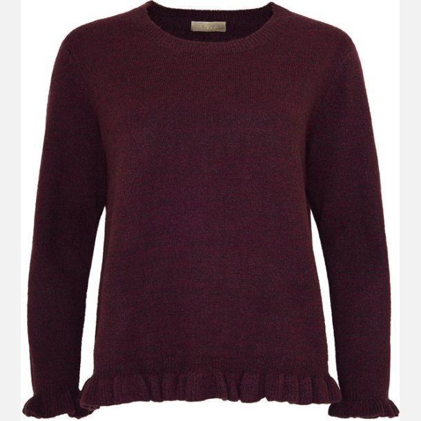 Cloe strik - bordeaux