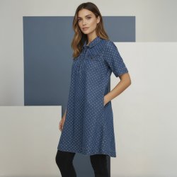 Dana tunic - denim