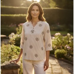 Ella bluse -sand