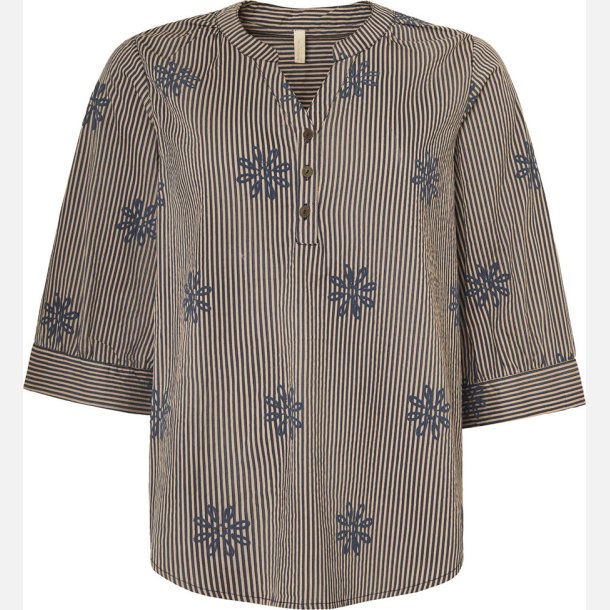  Ella bluse -navy