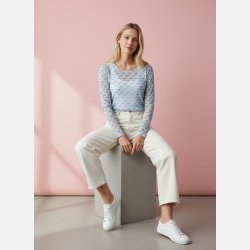 Gwen Meshbluse -navy