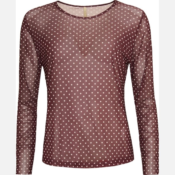 Gwen mesh - bordeaux