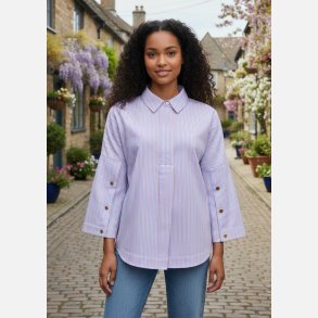 Mette bluse - lysbl�