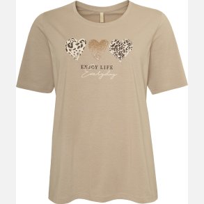 Krista t shirt  - sand