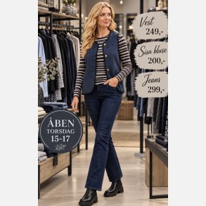 Olga vest - navy
