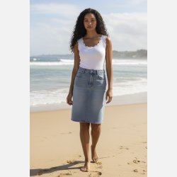 Karla nederdel - denim