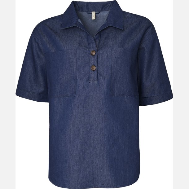 Orla bluse - denim