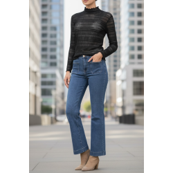 Foly Rose jeans - blue denim