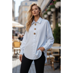 Soffy skjorte - lysbl�