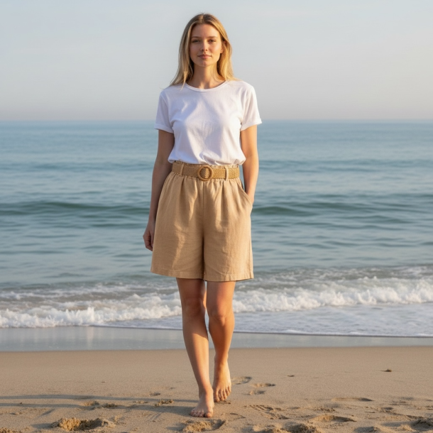 Saga shorts - camel