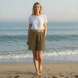 Saga shorts - khaki