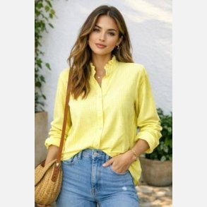 Cathy skjorte -gul