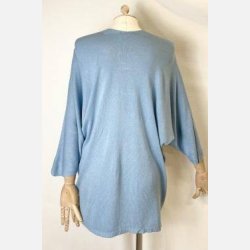 Strik cardigan jeansbl�