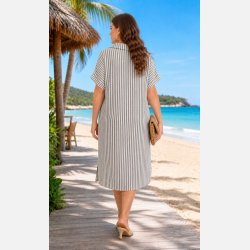 Litta kjole - navy