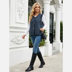 Olga vest - navy