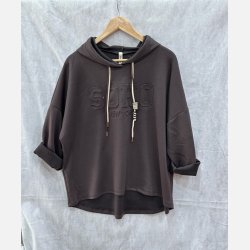 Oline sweat m/h�tte -choko