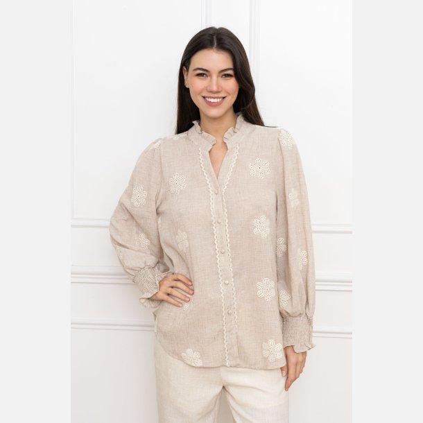 Sitta skjorte - sand