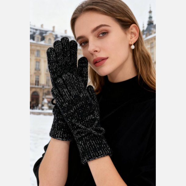 Finger vanter - sort