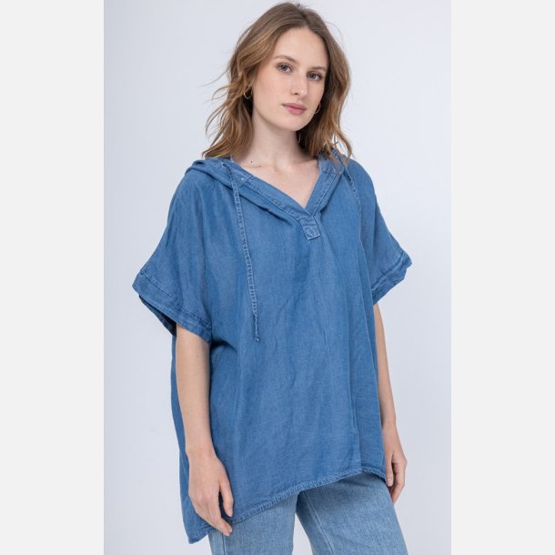 Denim hoodie