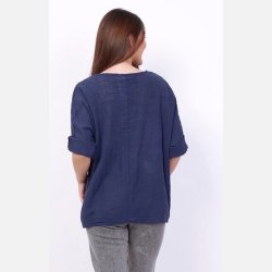 Charlotte bluse - navy